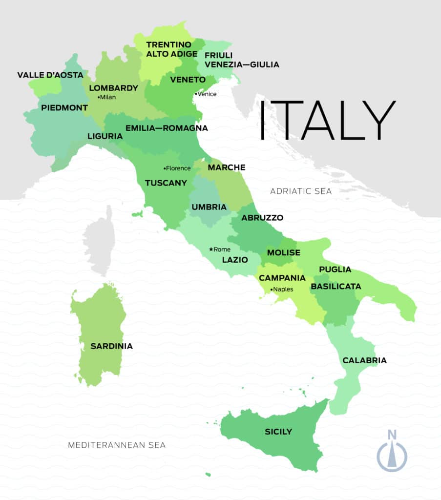 Complete Italy Map