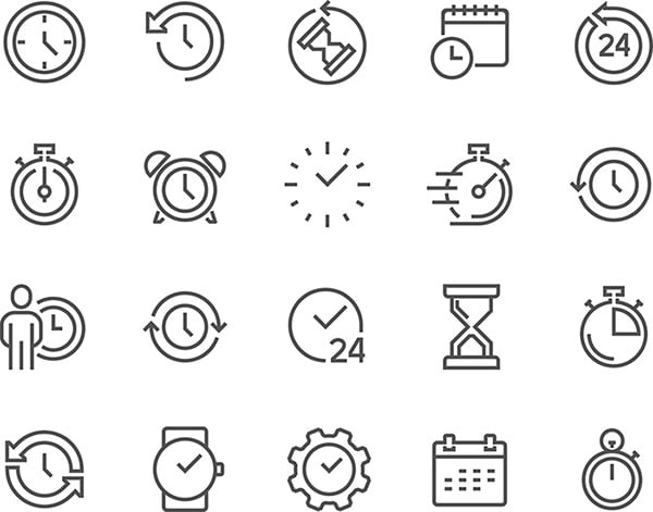 02. time icons