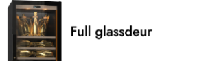 Full glassdeur Champagne