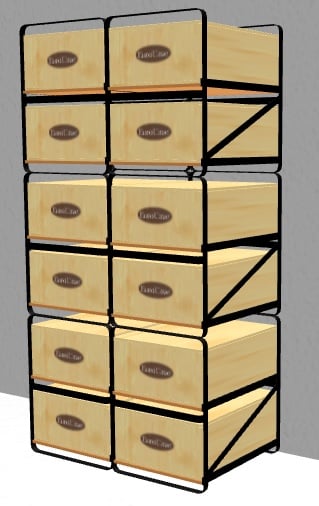 Modulorack 2x3 1