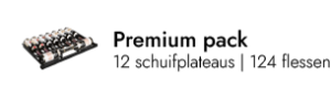 Premium pack - 124 flessen