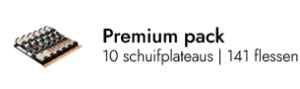 Premium pack - 141 flessen