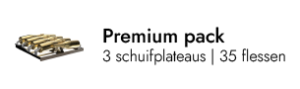 Premium pack - 35 flessen