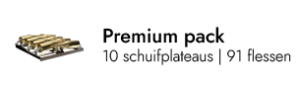 Premium pack - 91 flessen
