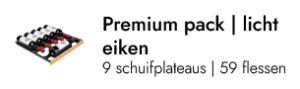 Premium pack - 59 flessen eiken