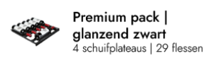 Premium pack - 29 flessen zwart