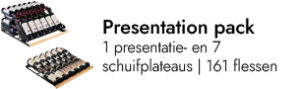 Presentation pack - 161 flessen