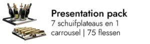 Presentation pack - 75 flessen