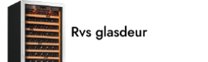 Rvs glasdeur