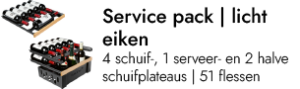 Service pack - 51 flessen eiken