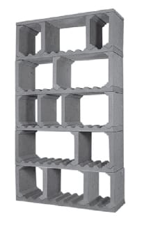 De flexibiliteit van de modulaire wijnrekken 64