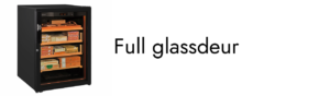 Full glassdeur Humidor