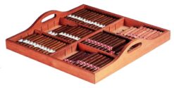 Humidor display tray op schuifplateau
