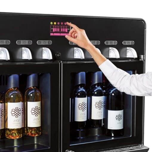 Vin au Verre touchscreen