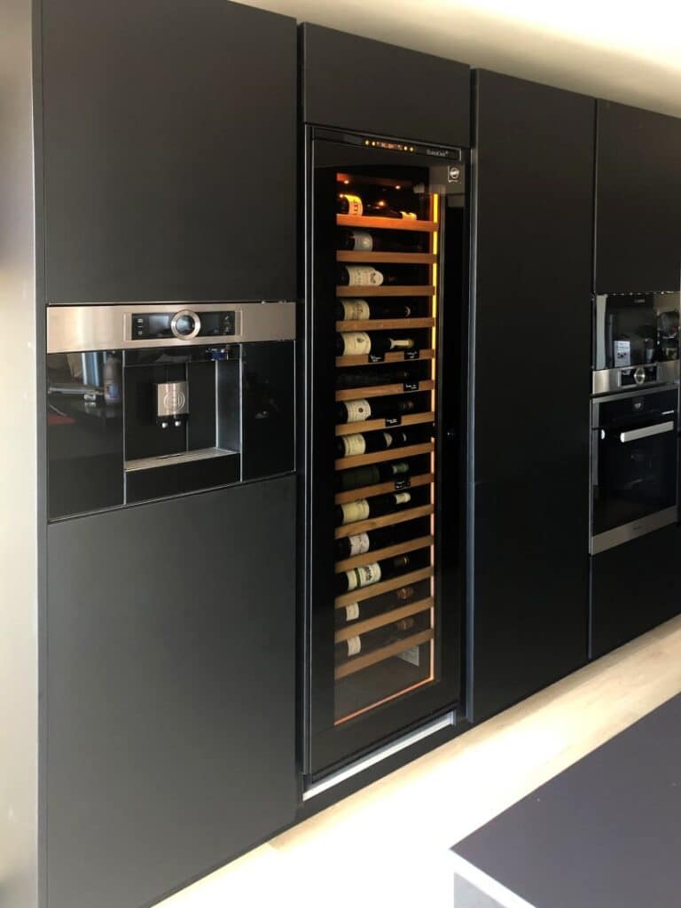 Inspiration inbouw wijnklimaatkast in Montpellier