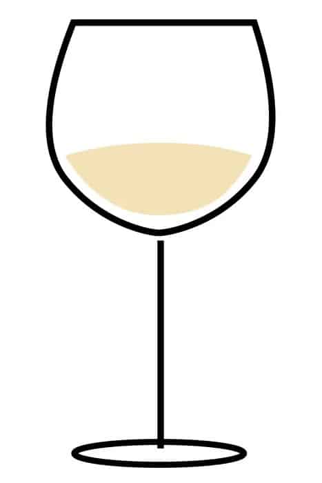 Volledig body wijnglas